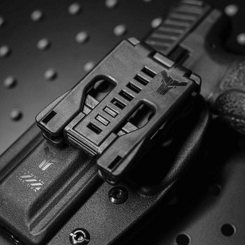 Glock 19 Signature OWB (Right Hand) Holster + Double Single OWB Magazine Carrier with Tek-Lok Belt Attachment - by Blade-Tech Holsters