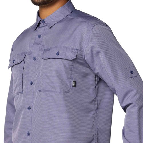 Mountain Hardwear Men's Canyon Long Sleeve Shirt, Dusted Sky, X-Large