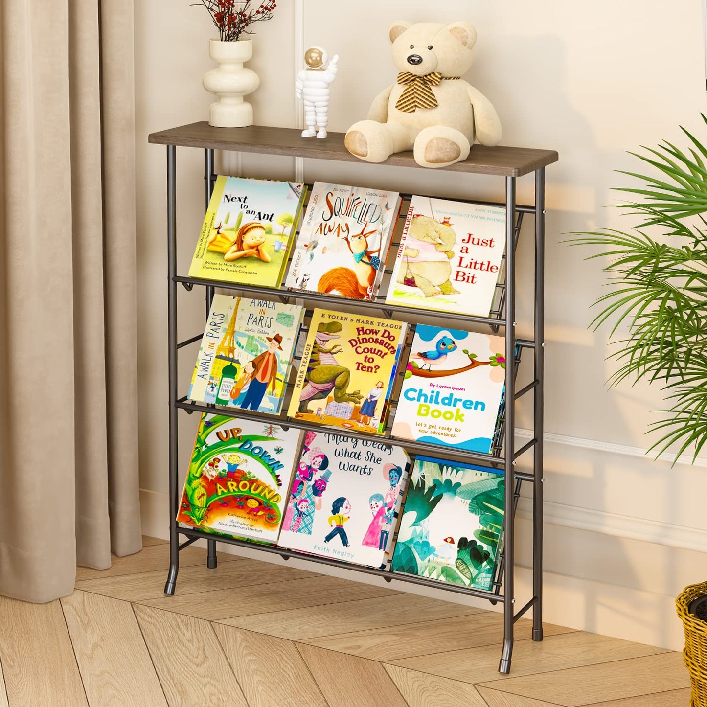 JZM Shoe Rack Storage, Narrow 4 Tier Metal Shoe Storage Shelf, Free Standing Shoe Racks, Space Saving Shoe Rack Organizer for Entryway, Hallway, Bedroom, Living Room(12-16 Pair)