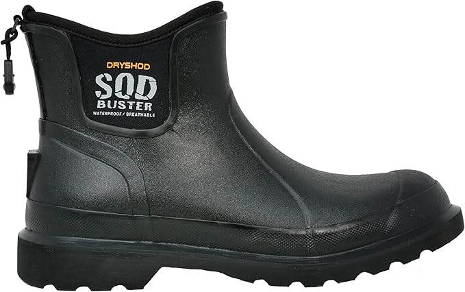 Dryshod Men's Sod Buster Garden Ankle Work Boots | Waterproof |Moisture Wicking
