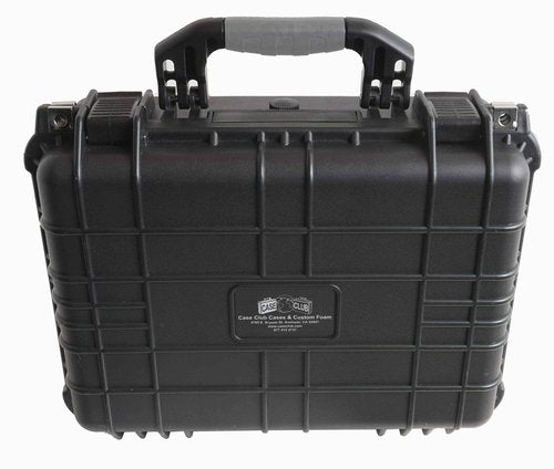 Case Club 55 Pistol Magazine Case, Protective Hard Case, Waterproof & Crushproof, Pressure Valve, Folding Handles & Lockable, Airline Approved