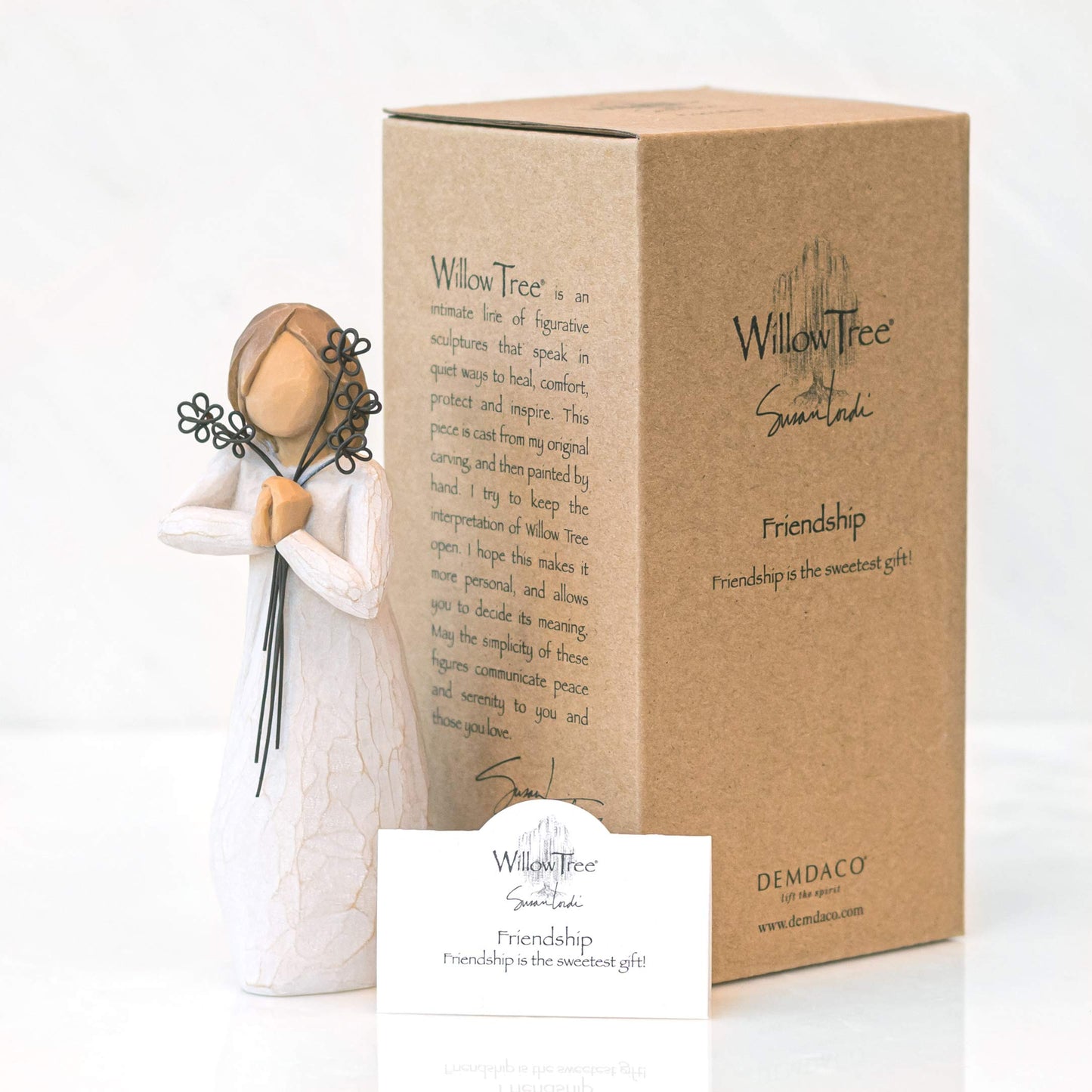 Willow Tree Friendship, Sculpted Hand-Painted Figure