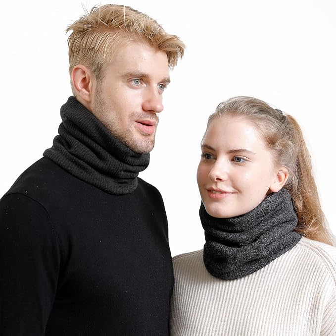 Winter Scarf Neck Warmer Gaiter Face for Men Women Warm Fleece Ski