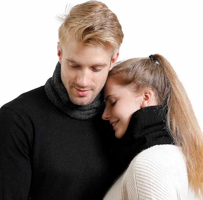 Winter Scarf Neck Warmer Gaiter Face for Men Women Warm Fleece Ski