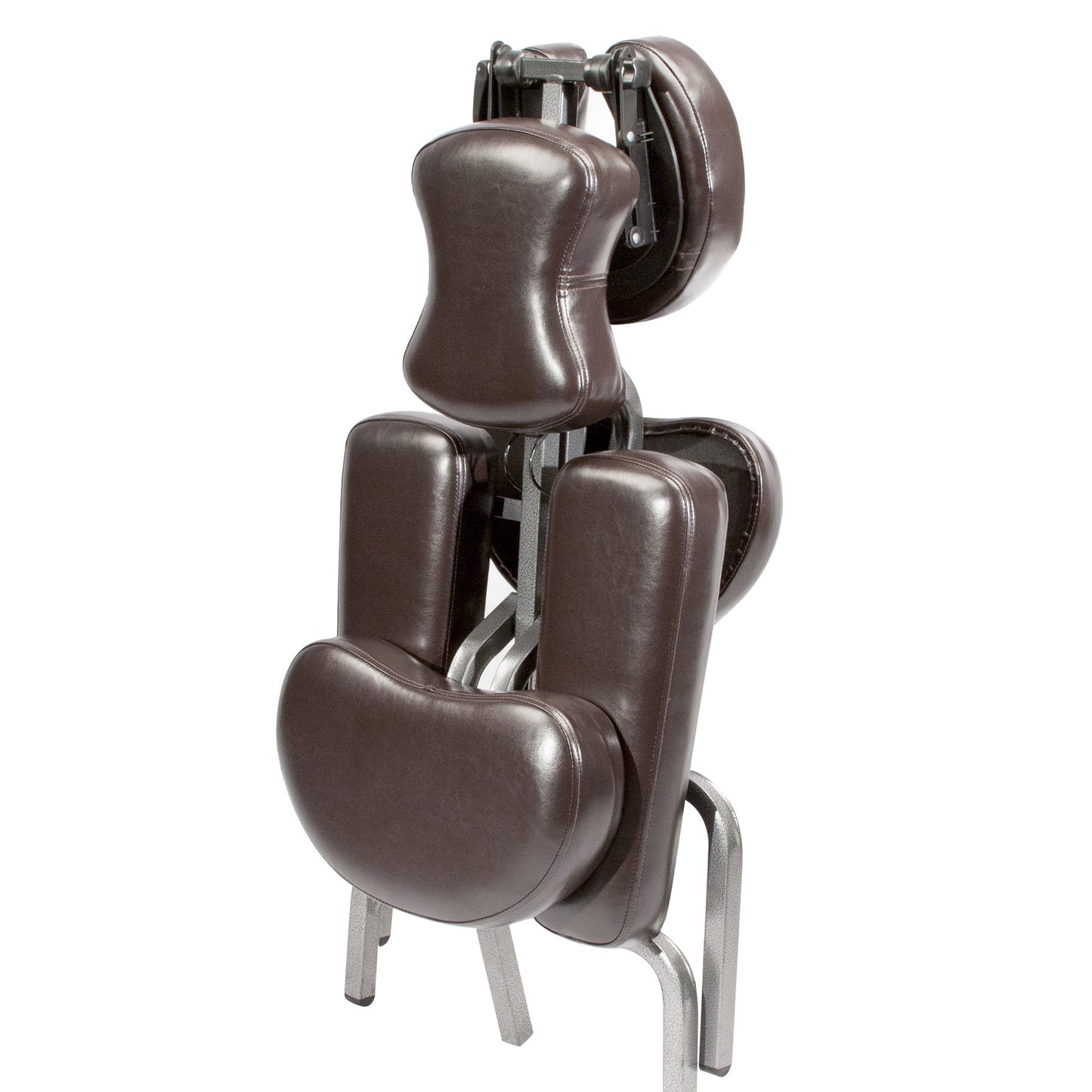 Master Massage Bedford Massage Chair Full Body Portable- Lightweight Chair with Carrying Case-Tattoo Chair Height Adjustable Folding Chair Face Cradle Salon Chair SPA (Coffee)