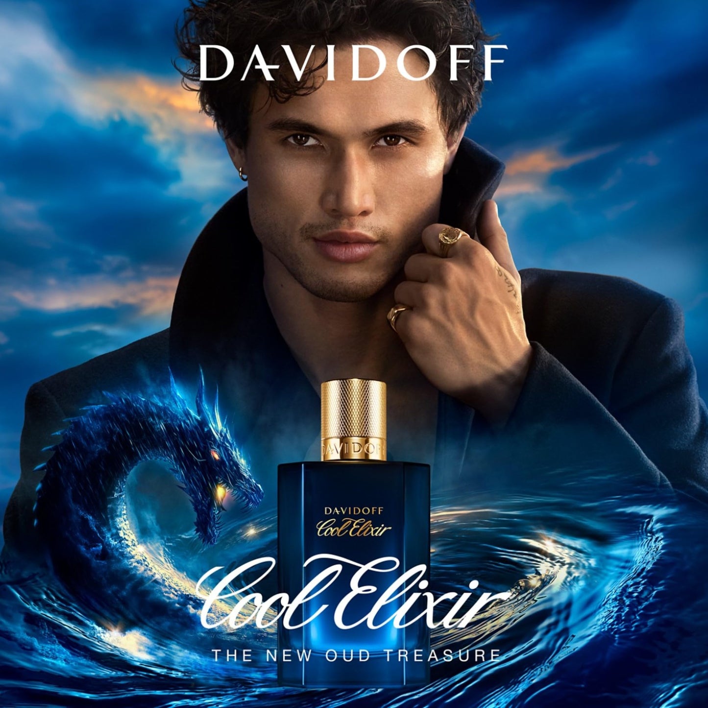 Davidoff Cool Elixir Woody Men's Cologne, 1.67 Fl Oz - Long Lasting Fragrance with Rose Oxide, Lavandin & Oud Accord