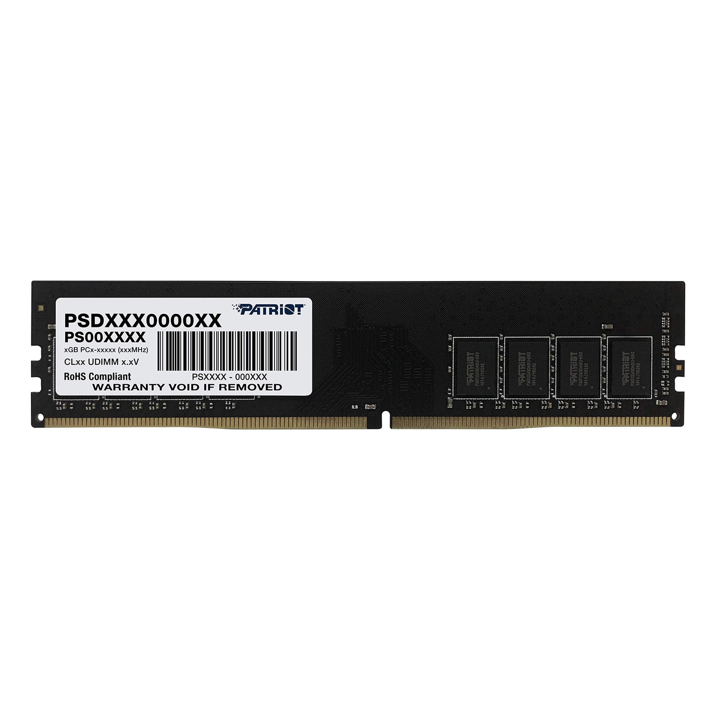 Patriot Signature Line Ddr4 Memory 16Gb (1 X 16Gb) 3200Mhz (2 Rank Double-Sided Module) - Psd416G32002
