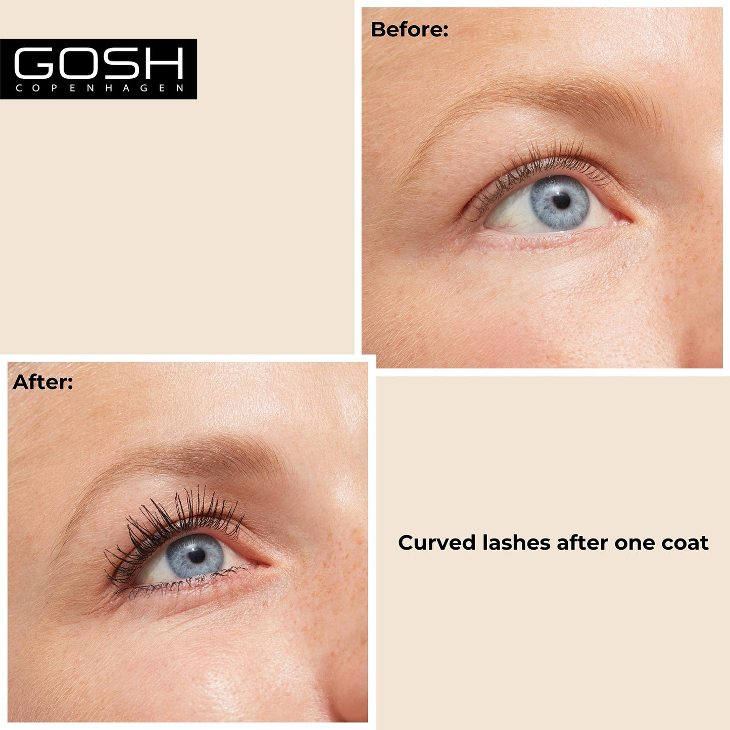 Catchy Eyes Mascara Black - GOSH
