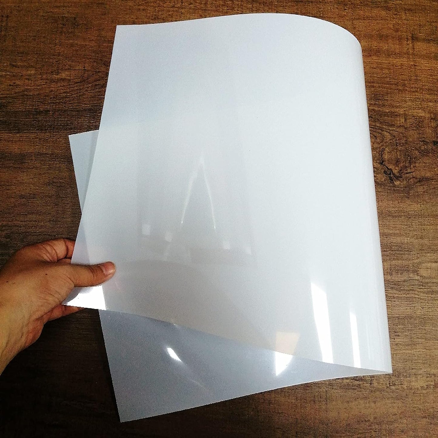 Mylar Stencil Sheets, 12W x 24L inches, Blank for Crafting, Silver