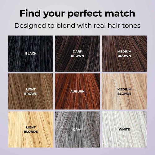 Toppik Hair Building Fibers, Dark Brown, 55g Fill In Fine or Thinning Hair, Instantly Thicker, Fuller Looking, 9 Shades for Men & Women, Keratin Protein Formula