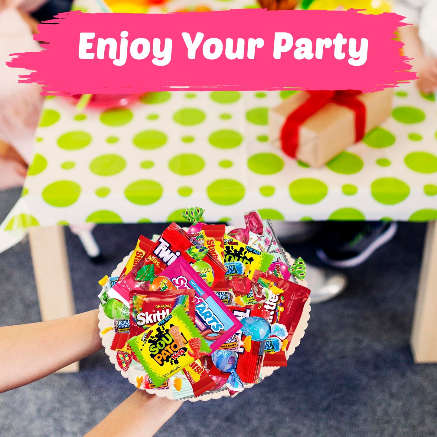 Ultimate Candy Variety Pack – 2 LB of Assorted Fruit-Flavored Candies, Chews & Gummies – Individually Wrapped – Perfect for Parties, Birthdays, Office Treats, Piñatas & Everyday Snacking