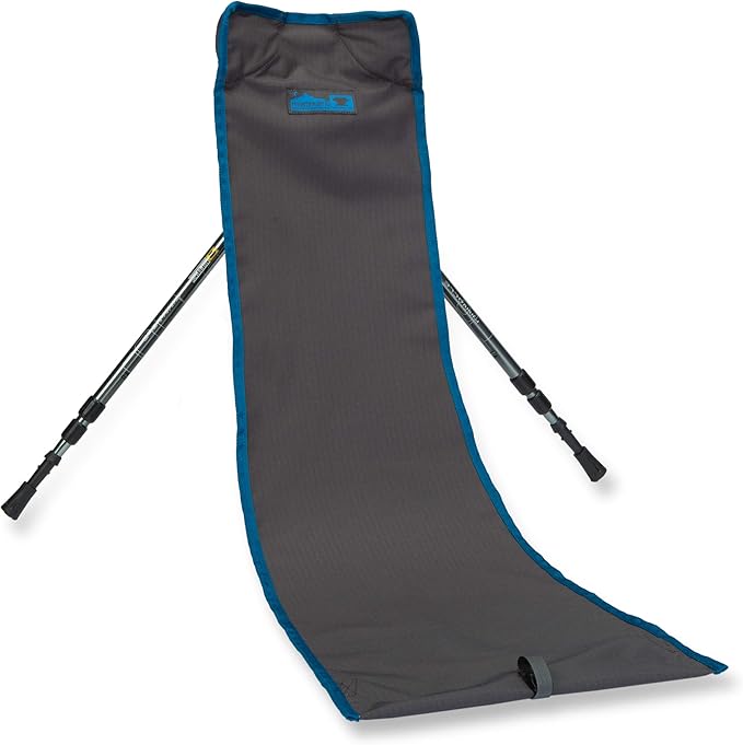 Mountainsmith Sling Back Chair, Anvil Grey, One Size