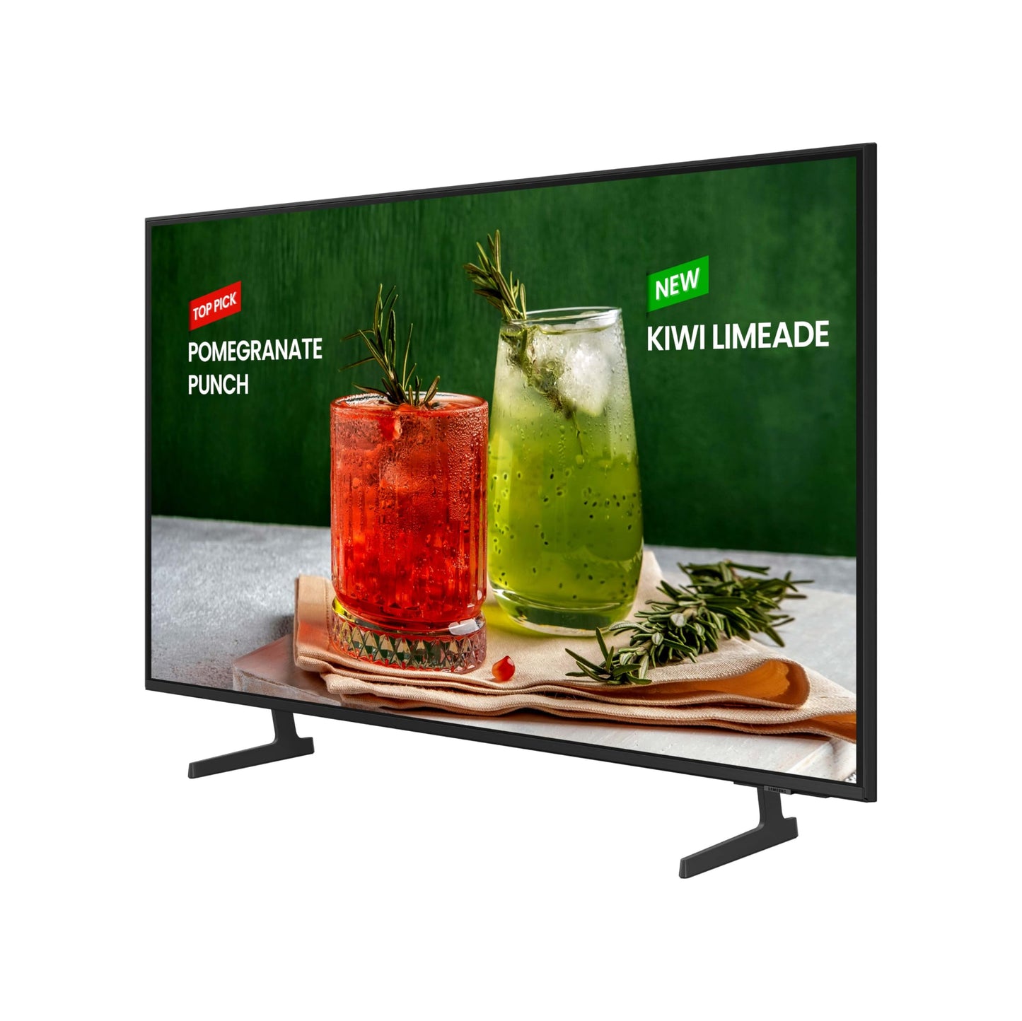 Samsung 75-Inch Class Crystal UHD 4K Bed-H Series HDR Business Pro TV w/ 3-Sided Bezel-Less Slim Design, Use for Digital Signage Displays, Commercial TV, Alexa Built-in (LH75BEDHLG, 2024 Model)