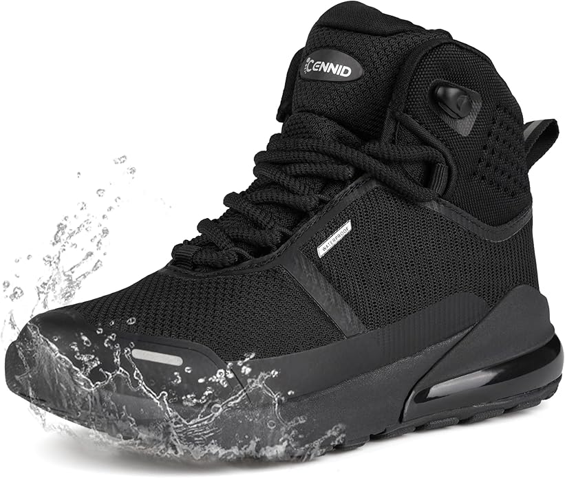 CENNID Kids Waterproof Sneakers for Boys Girls Walking Running Tennis Lightweight Sport Shoes