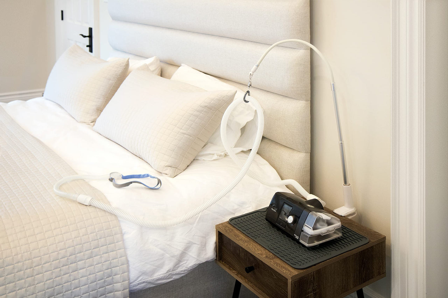 PURDOUX Dust Cover and Protector Mat - Dust Shield and Non-Slip Surface for CPAP Machine