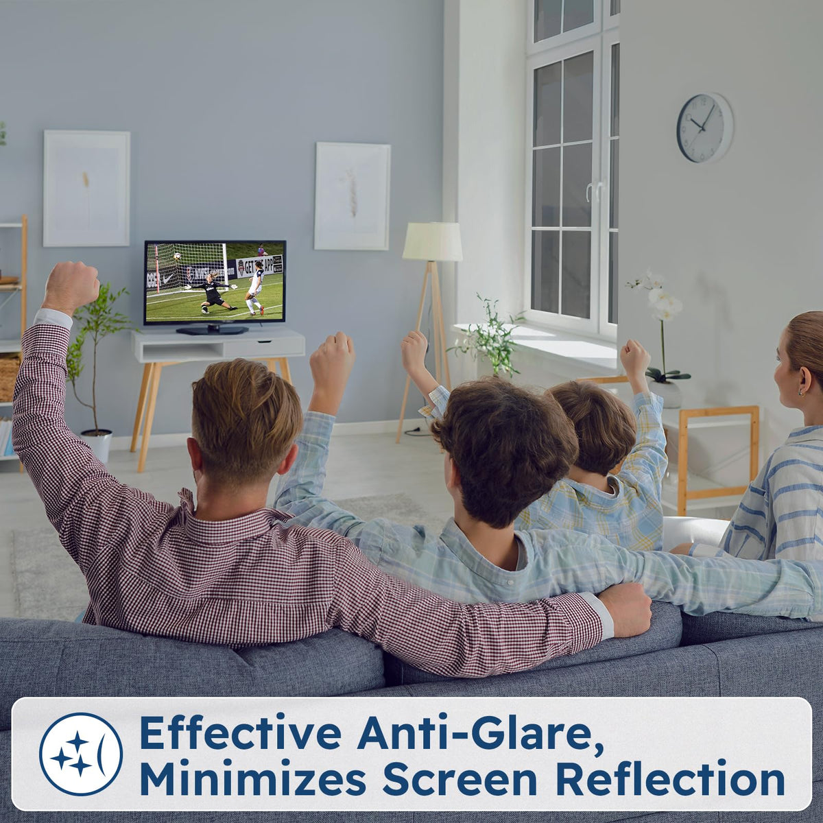 rabbitgoo Window Tint for Home One Way Privacy Window Film See Out Not in Heat UV Blocking Reflective Removable Static Cling Mirror Decorative House Glass Covering, Black Silver, 17.5 Inch X 6.5 Feet