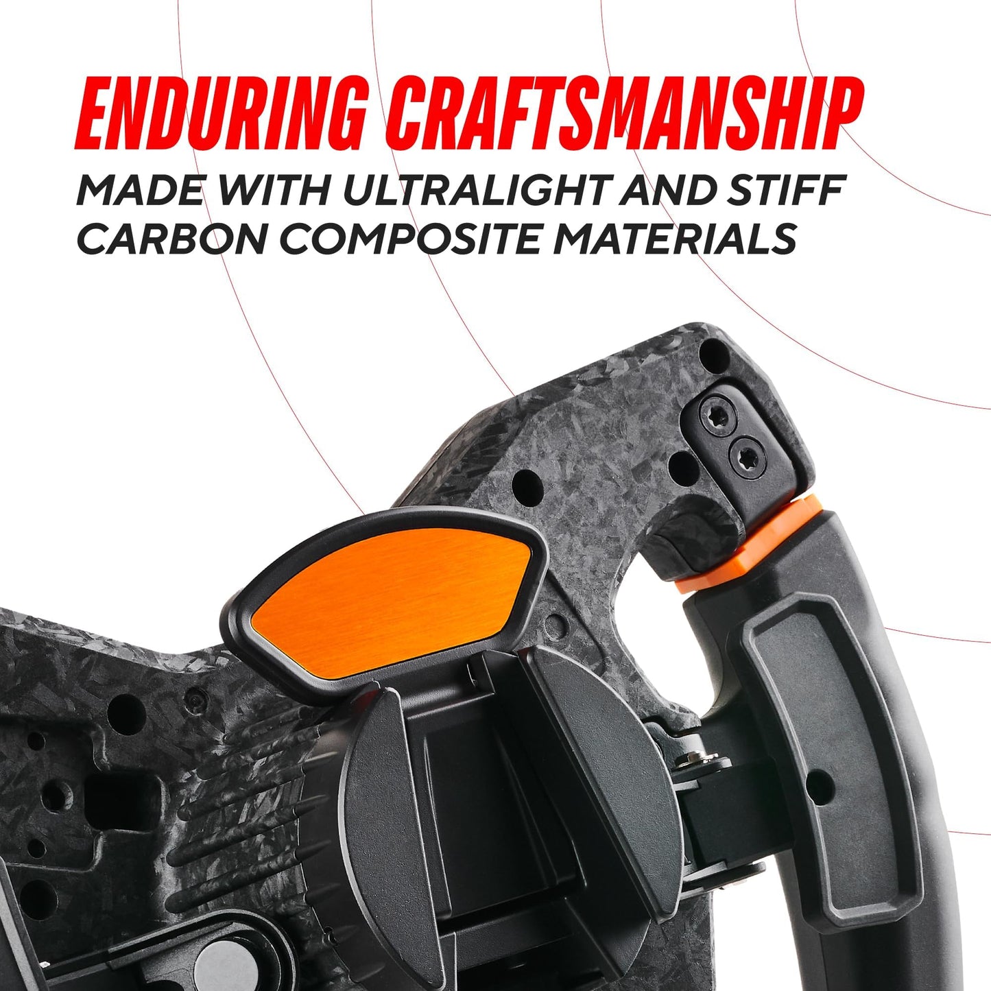 ASETEK Forte Formula Gaming Steering Wheel | Sim Racing Steering Wheel for PC & Simulators | High Precision & Customizable Controls