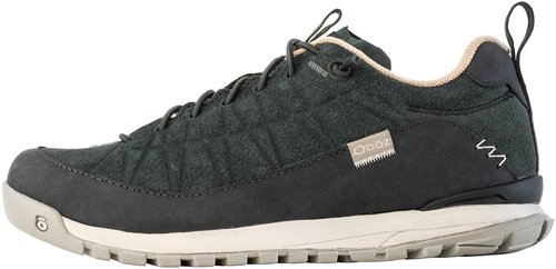 Oboz Women's Jeannette Low Casual Shoe, Black Sea, 6.5