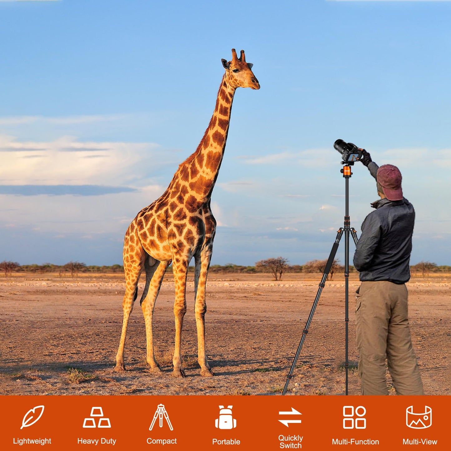 Victiv Tripod for Camera, Professional Camera Tripods & Monopods