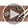 PRIMNICE Women's Comfy Arch Support Cork Footbed Adjustable Knitting Straps Indoor and Outdoor Slides Sandals