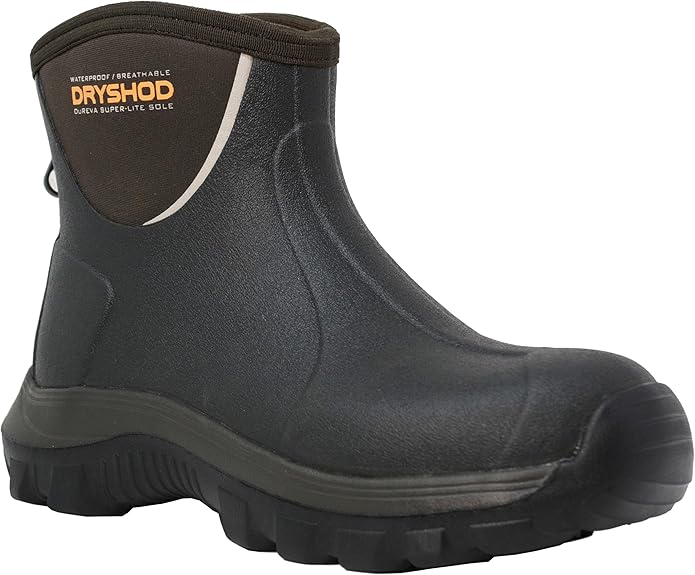 Dryshod Evalusion Lightweight Men's Ankle Boot | Waterproof | Rubber | Comfortable