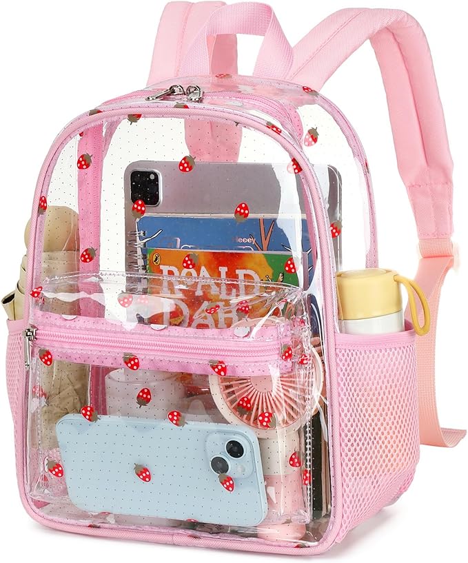 CAMTOP Clear Backpack for Stadium Events Approved Women Girls, Small Clear Bag for Concert, Work, Sporting Festival, Water...