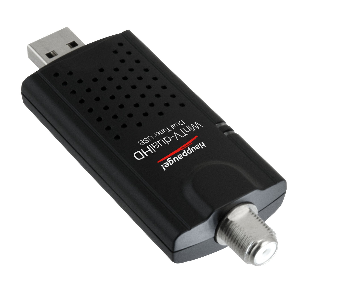Hauppauge Wintv-Dualhd Dual Usb 2.0 Hd Tv Tuner For Windows Pc 1595,Black