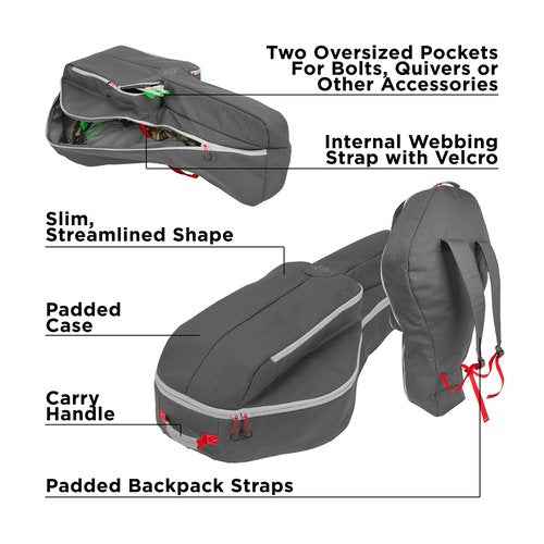 Allen Company Titan Krait Crossbow Case - Soft-Shell Design - Fits Scoped Narrow Limb Crossbows & Titan™ Crossbow String Wax & Rail Lube Combo, White 0.15 Ounce (Pack of 2)