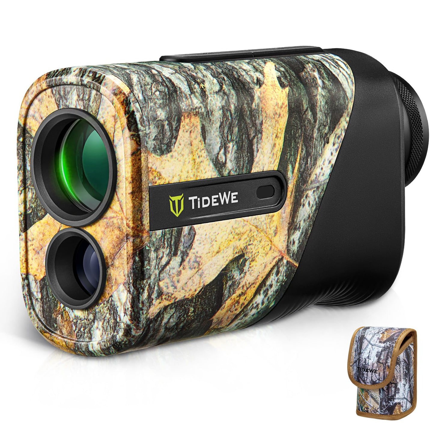 Tidewe Hunting Rangefinder Mini With Rechargeable Battery, 875Y Laser Range Finder 6.5X Magnification, Distance/Angle/Speed/Scan