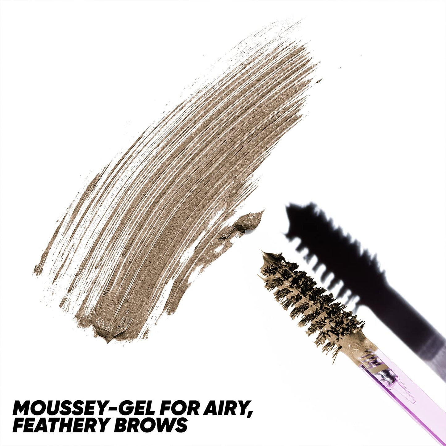 Kosas Air Brow Tinted Gel with Clean, Vegan Ingredients, Long-lasting Gel for Fluffy, Full and Healthy Brows, (Taupe)