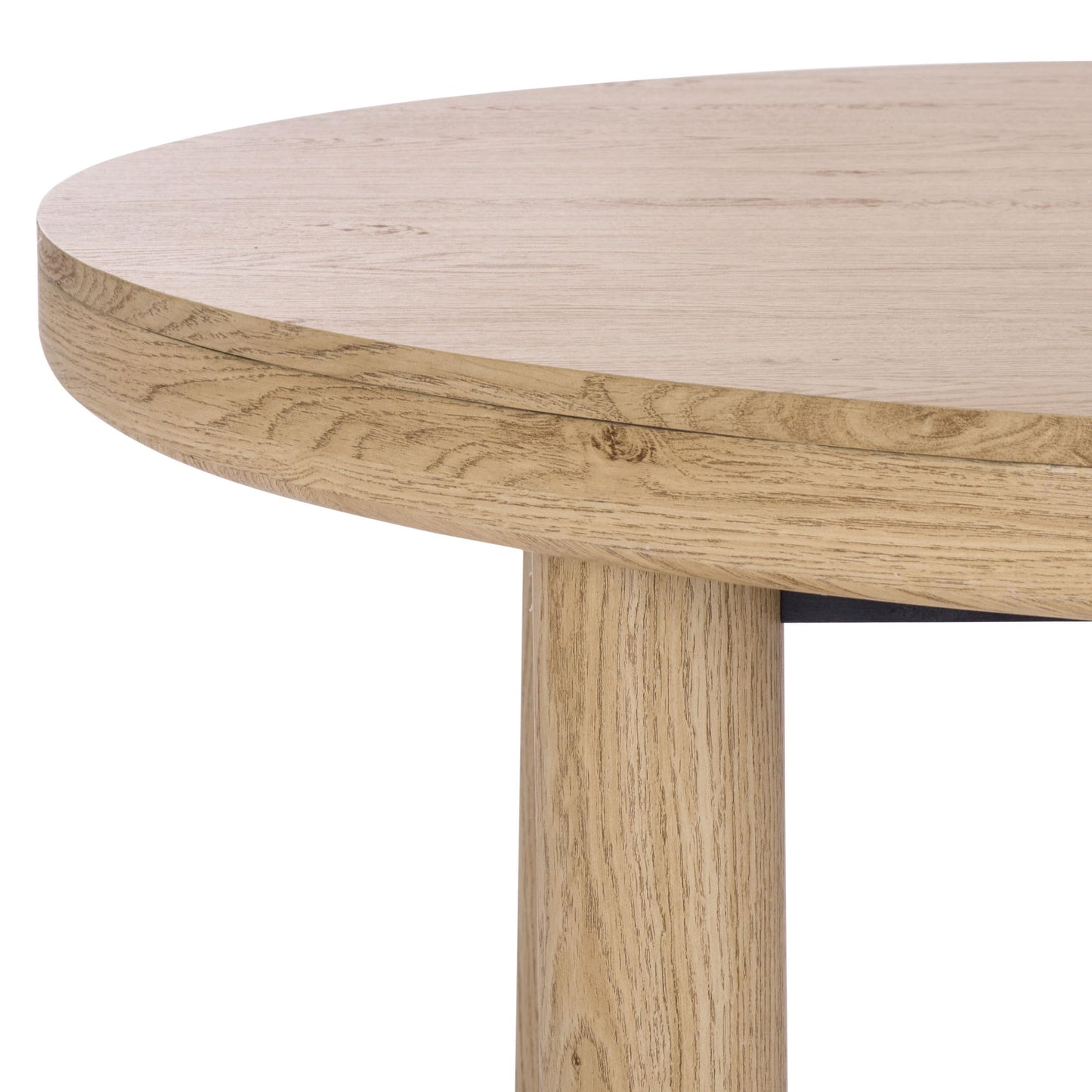 SAFAVIEH Home Collection - Detroitee Oak Round Dining Table, Modern Wooden Design, Seats up to 4 (DTB6400A)
