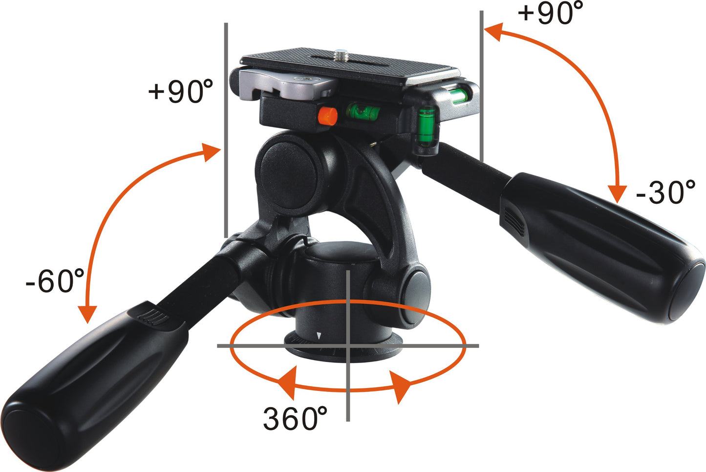 Vanguard Alta Pro 263AP Aluminum Tripod with PH-32 Panhead for Sony, Nikon, Canon DSLR Cameras Black