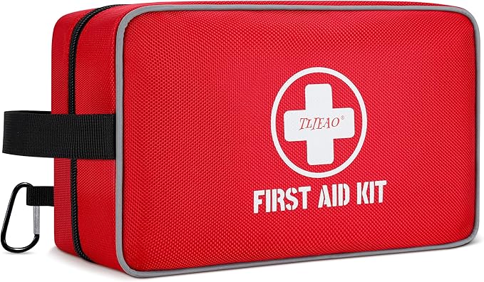 330 Piece First Aid Kit, Premium Waterproof Compact Trauma Medical Kits for Any Emergencies, Ideal for Home, Car, Travel, ...