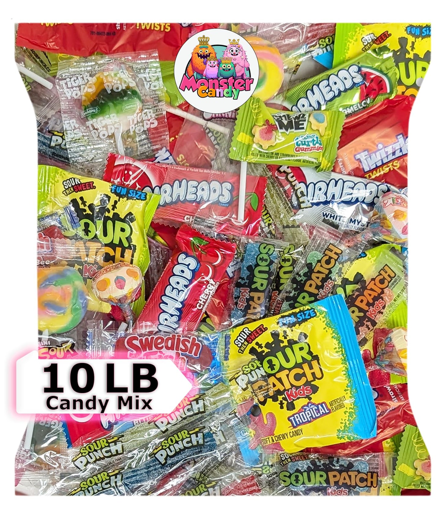 Party Favor Candy Mix - 10 lb Pinata Stuffers Candy Bulk - Goodie Bag Stuffers for Kids Party Favors - Candy Variety Pack - Bulk Candy Bags - Individually Wrapped Candies - Parade