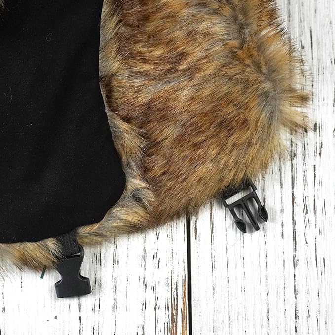 ONWAY Trapper Hat Winter Hats for Women Men with Faux Fur Ear Flaps