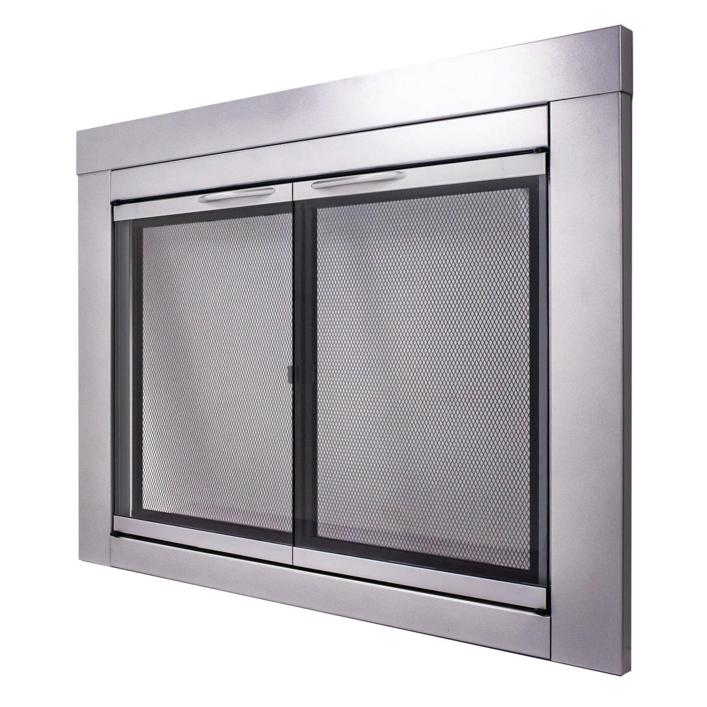 Pleasant Hearth Alpine Collection Fireplace Glass Door