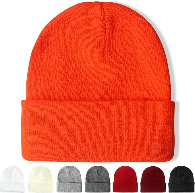 NPQQUAN Unisex Beanie Hats for Men Women Winter Knit Beanies