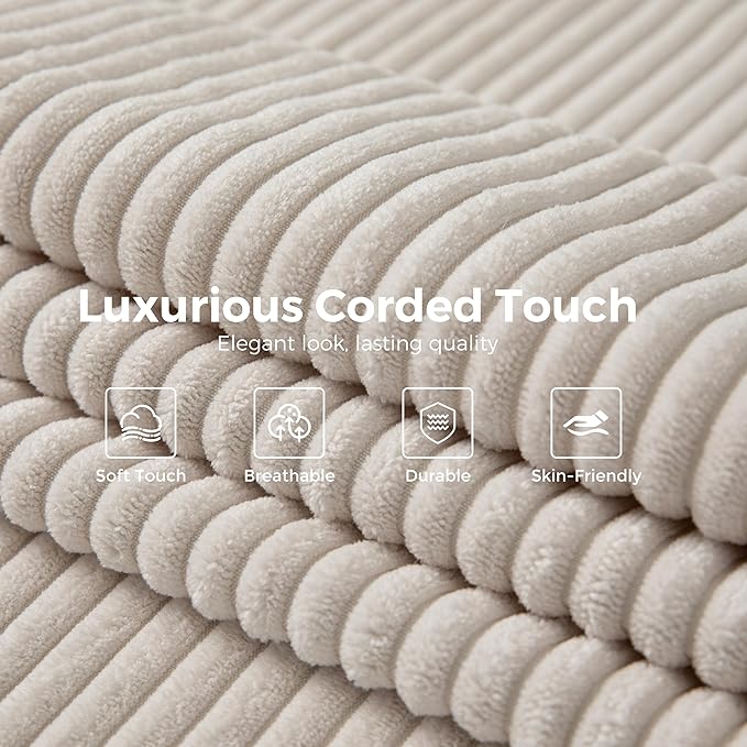 MAXYOYO 104" U-Shaped Modular Sectional Couch, Modern Boneless Couch for Living Room, Sofa in A Box, Oversized Sofa Sleeper with Deep Seat, No Assembly Required, Grayish Beige