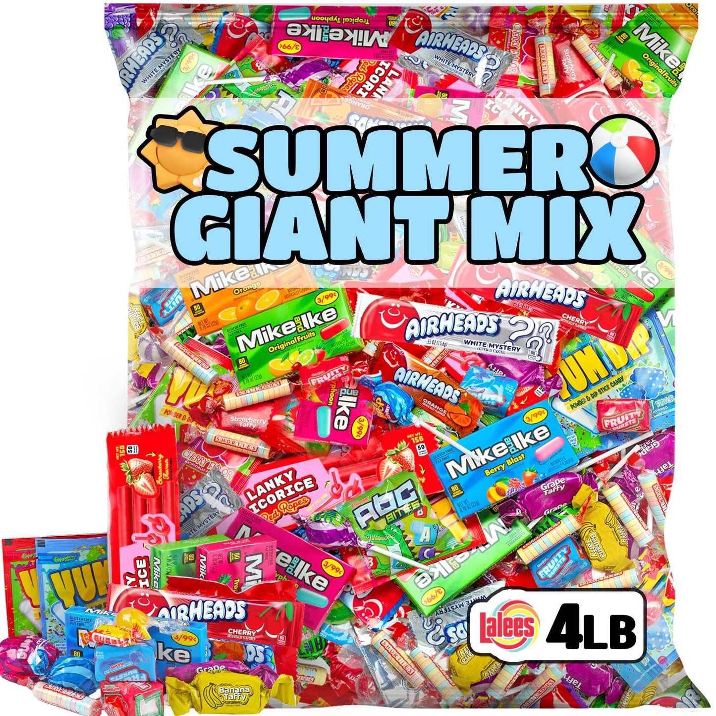 Pinata Candy - Assorted Candies Individually Wrapped - Bulk Candy Favors for Office, Goodie Bags, Birthday Parties, Goodie Bags (4 Pounds)