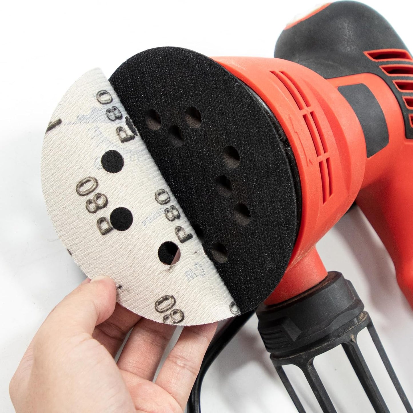 100 Pcs 5 inch Wet Dry Sanding Discs Grit 600 Hook and Loop 8 Hole Silicon Carbide Orbital Sander Sandpaper