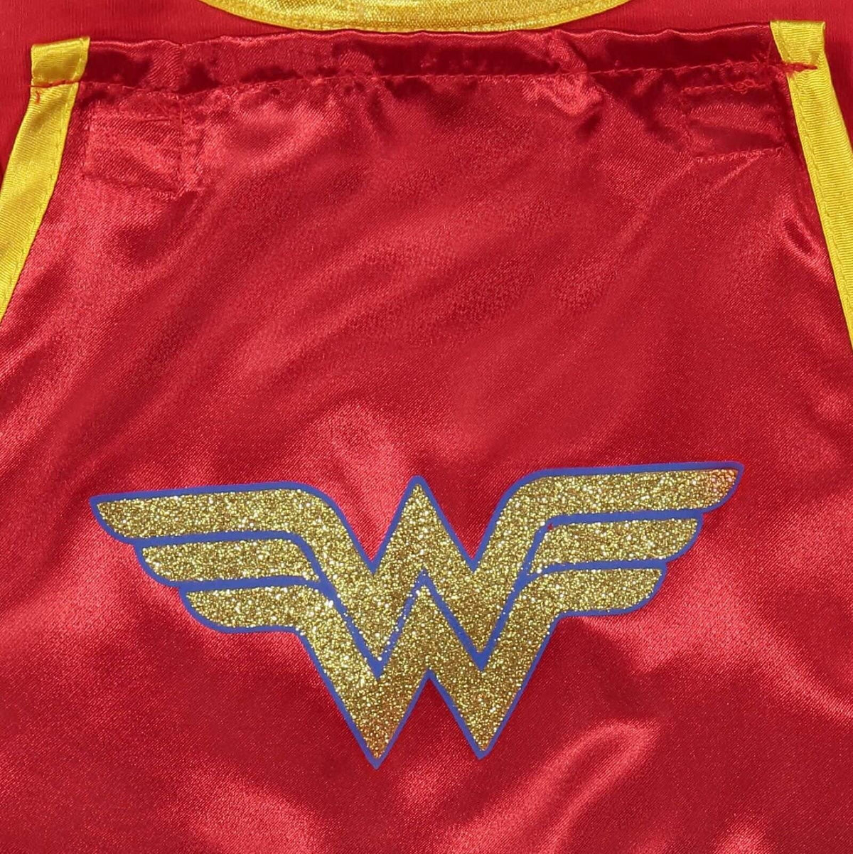 DC Comics Justice League Wonder Woman Newborn Baby Girls Cosplay Costume Bodysuit Dress Cape and Headband Set 0-3 Months