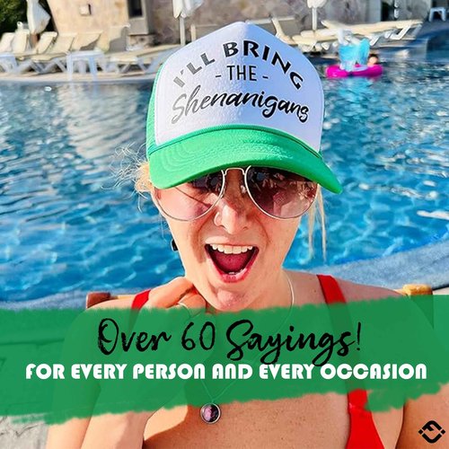 Funky Junque Neon Party Trucker Hats - Funny Foam Mesh Snapback Caps for Bachelorette Parties, Girls Weekend Trips, Birthdays, Festivals & Bride Crew Gifts - 8 Pack - Shenanigans