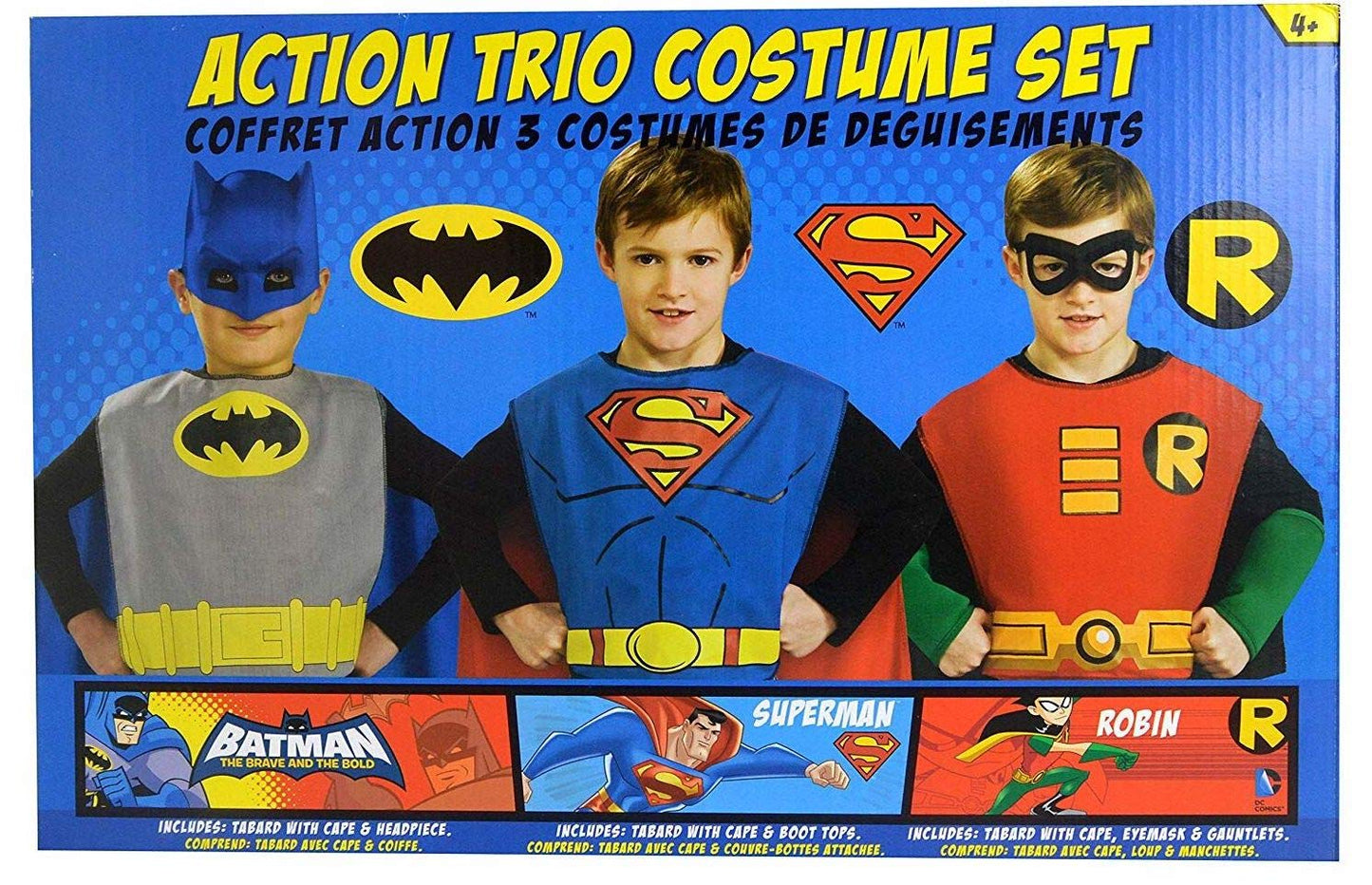 Rubies DC Comics: DC Superheroes Costume Set for Kids, Boy's No Size