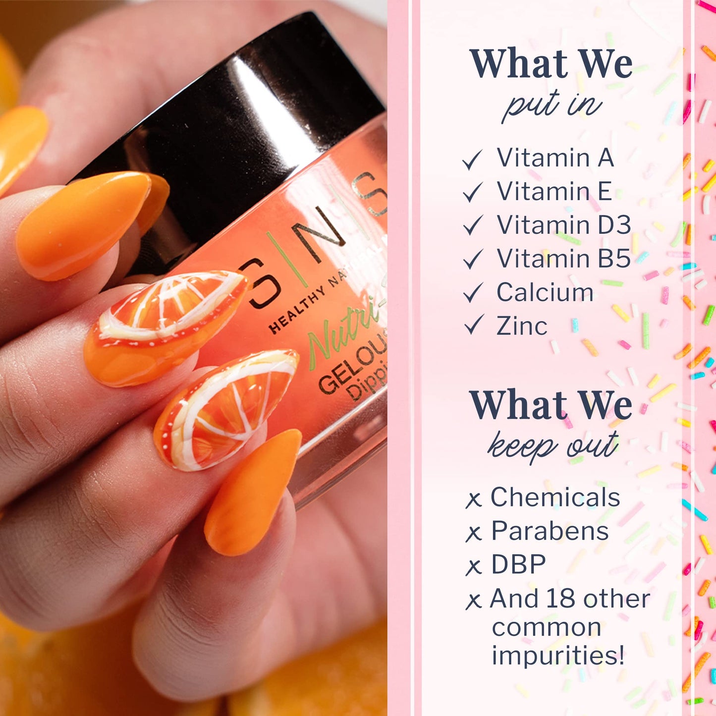 SNS Nail Dip Powder, Color Dipping Powder - Candy Apple Crush (Red), CS221.5 - Long-Lasting Nail Color Lasts 14 Days - Low-Odor