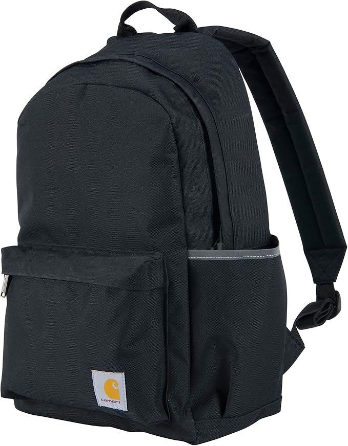 Carhartt 21L Classic Laptop Backpack, Water-Resistant Pack W/ 15" Laptop Sleeve and Organizational Compartments, PFAS Fre...