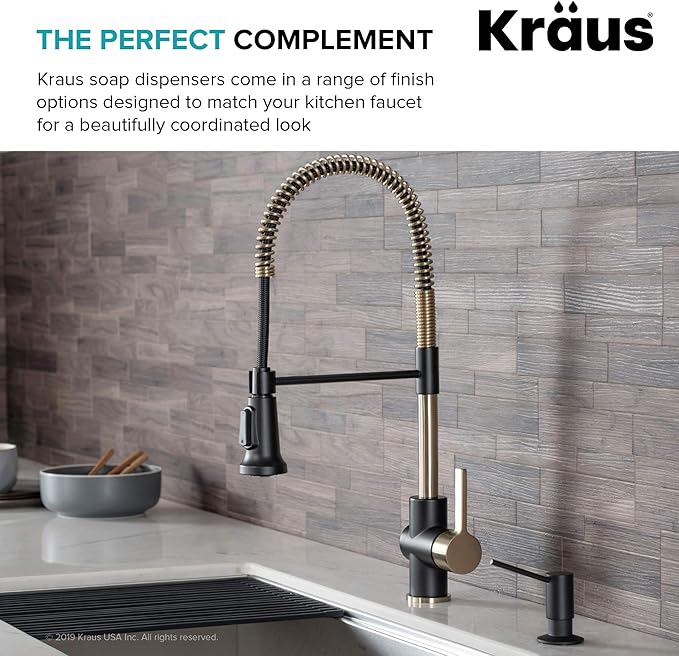 KRAUS Kitchen Soap and Lotion Dispenser in Chrome, KSD-41CH