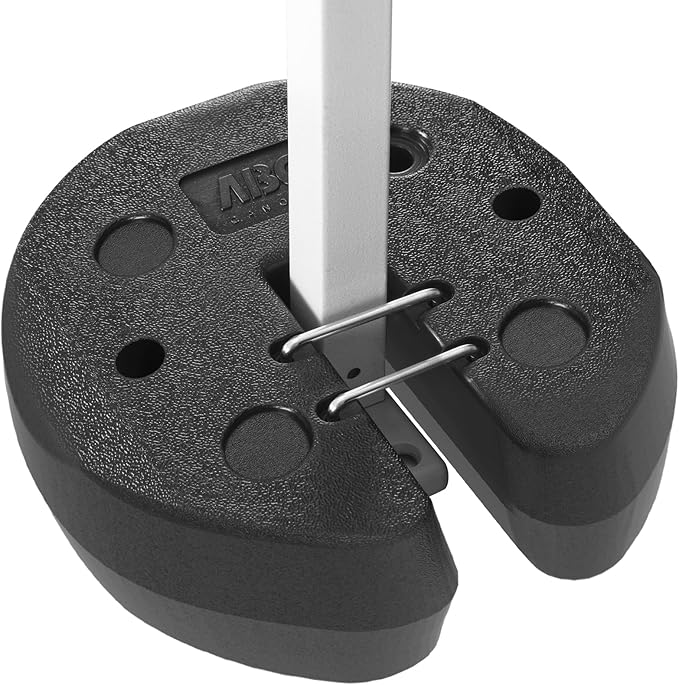 ABCCANOPY Easy Canopy Weights with Lock Design for Wind Resistance, No Sliding, Stably Secure Tents, Canopies, and Umbrell...