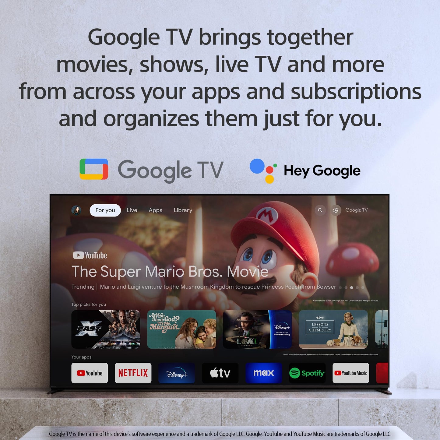 Sony 75 Inch Mini LED QLED 4K Ultra HD TV BRAVIA 9 Smart Google TV with Dolby Vision HDR and Exclusive Features for PlayStation 5 (K-75XR90)