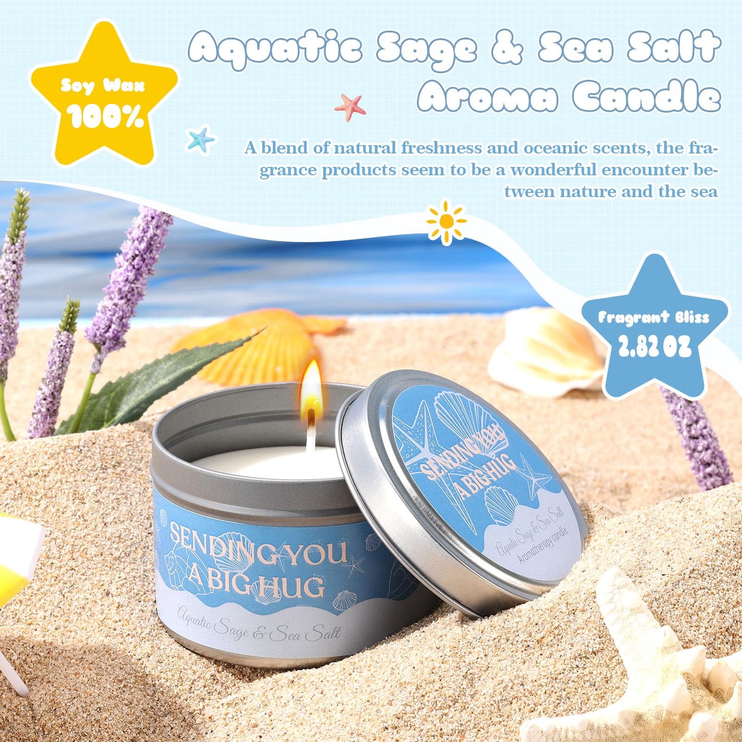 Birthday Gifts for Women Self Care Gifts for Women Spa Gifts Set Get Well Soon Gifts Baskets Care Package Blue Gifts Box Christmas Gifts for Mom Her Bestie Sister Best Friend Wife Girlfriend Coworker