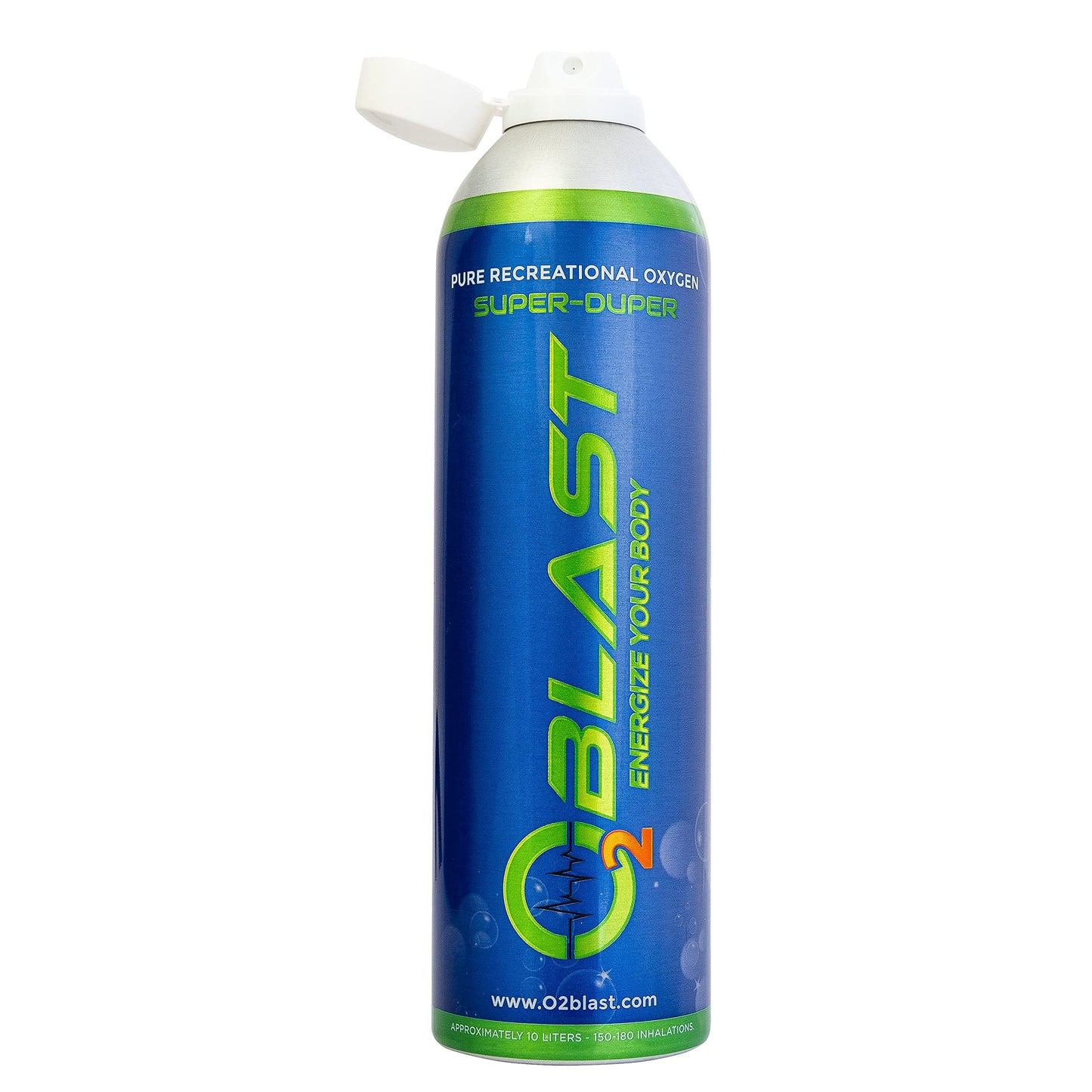 O2 Blast - Portable Pure Oxygen Bundle with 10L and 4L Flip-Top Can, and 10L Can with Breathing Mask Filled with 99.99% Pure Oxygen for Sports, Fitness, Hiking, Outdoor Adventures, and Recreation